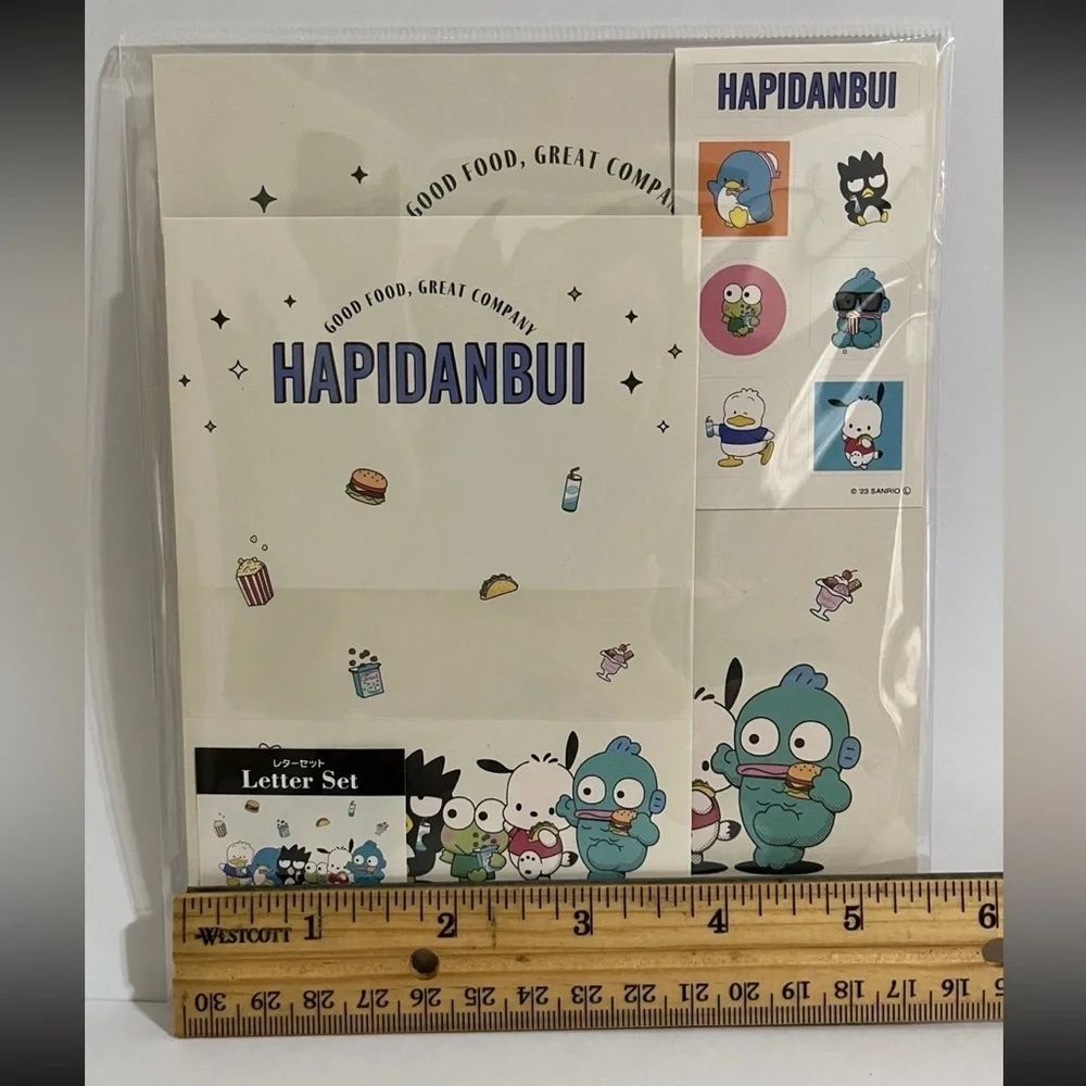 Sanrio Boys-Hapidanbui Letter Set